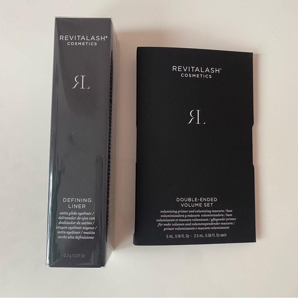 RevitaLash Full Size (0.3g) Defining Eye Liner + Double Ended Volume Mascara